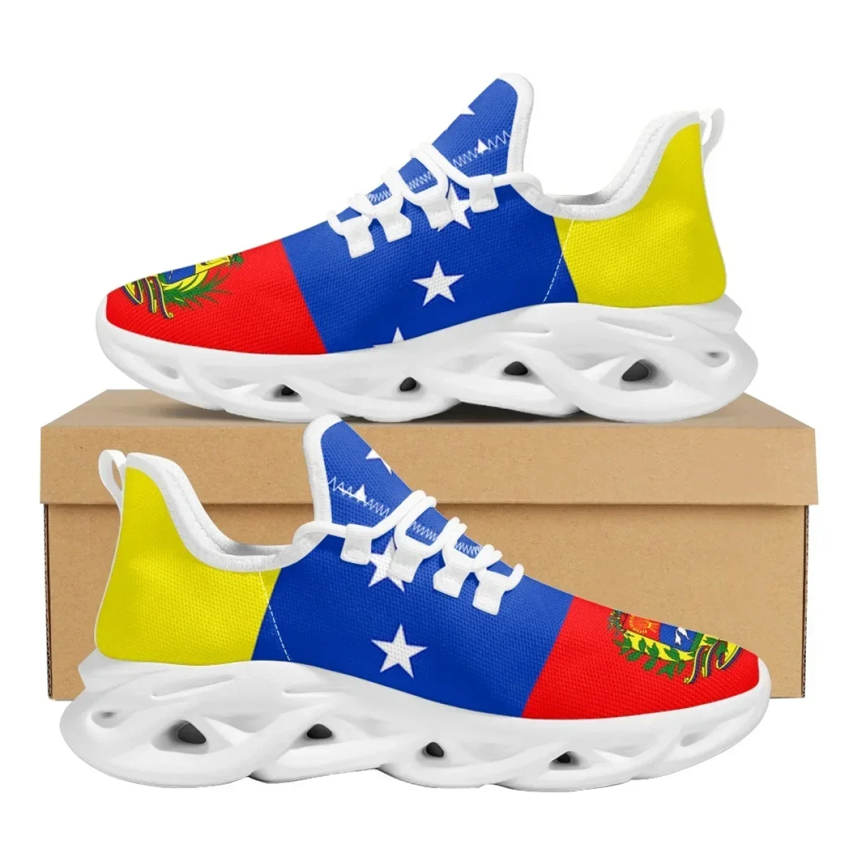 Men'S Shoes For Tennis - 여성용 베네수엘라 국기 스니커즈 2023 캐주얼