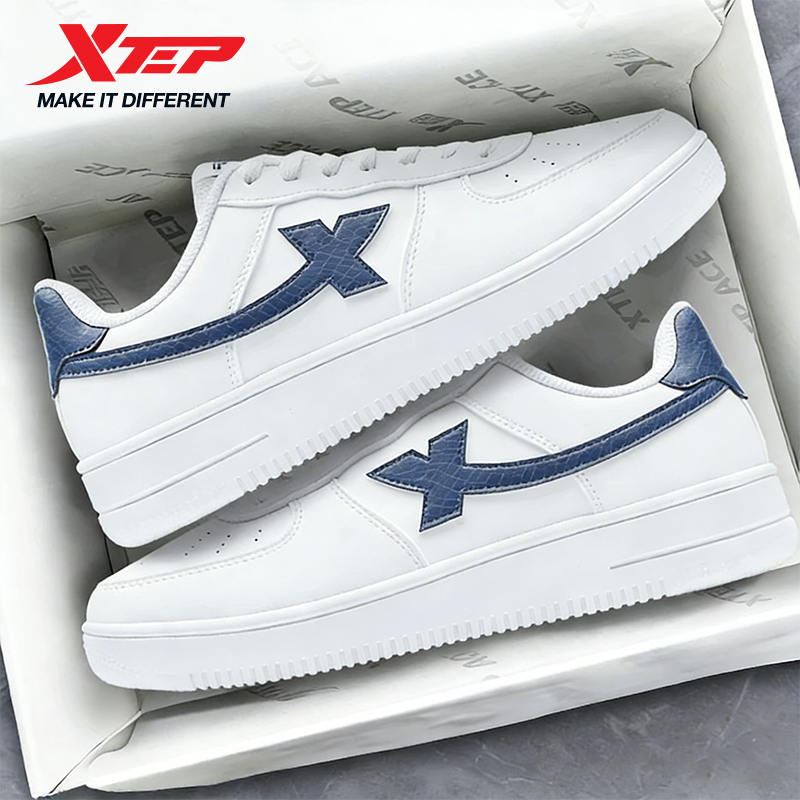 Men'S Xtep Shoes - 남성용 Xtep 스케이트보드 신발 트렌디한 스트리트