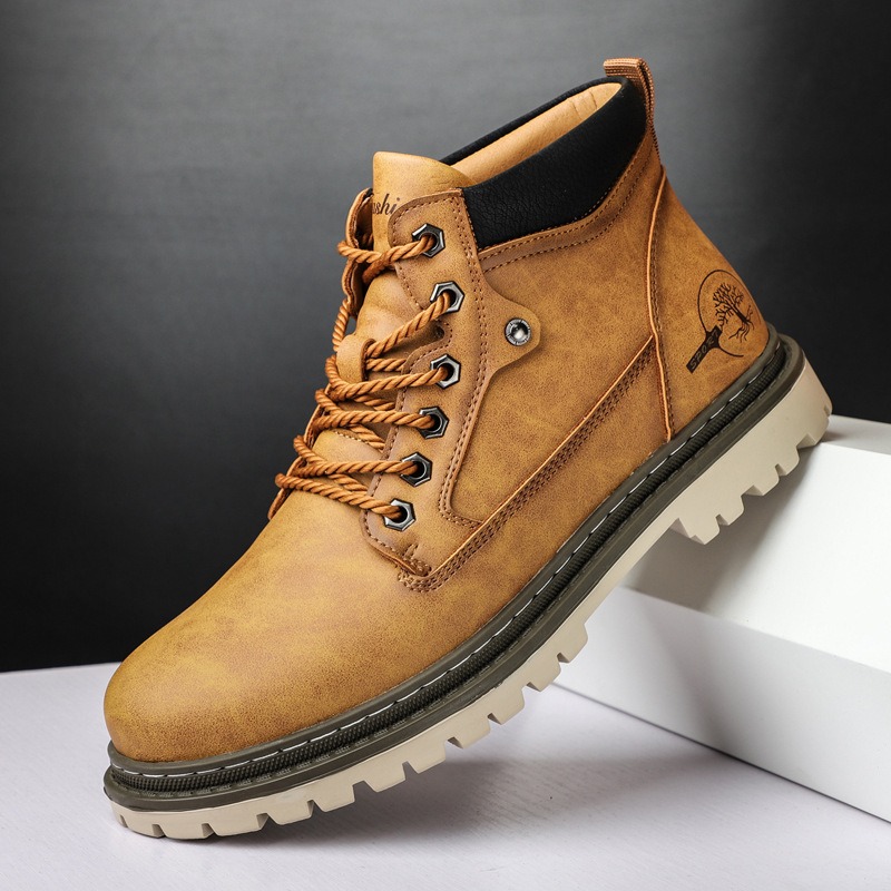 Men'S Shoes Low Top - 남성용 부츠 하이탑 캐주얼 신발 가을