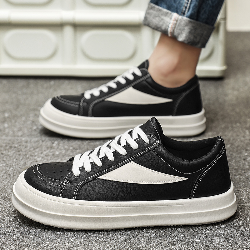 Men'S Shoes Low Top - 무지 남성 로우탑 캐주얼 스케이트 신발