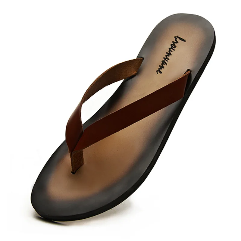 Men Shoes Classic - 클래식 천연 가죽 남성 슬리퍼 2026
