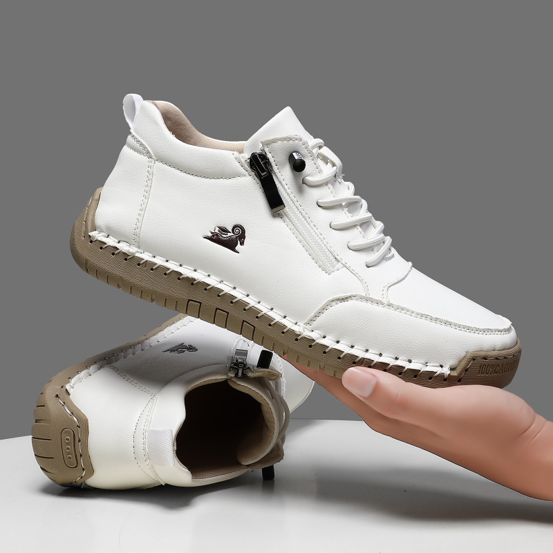 Men Shoes Classic - 여성 운동화 수제 가죽 캐주얼 신발