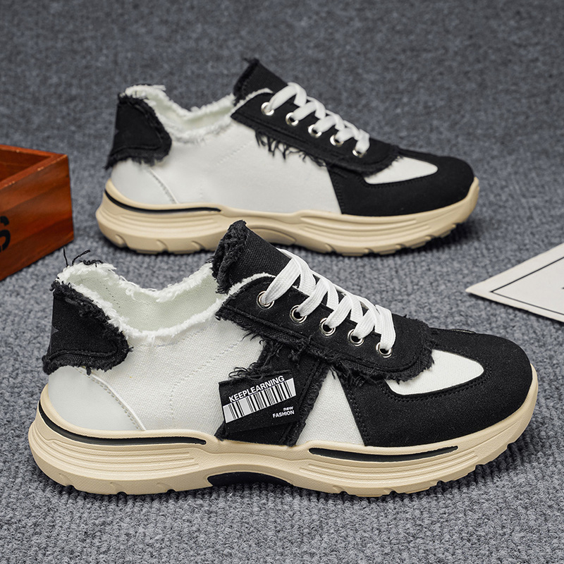 미니멀한 한국 트렌드 남성용 가황화 신발, 통풍이 잘되 - Men Shoes Regular Use 리뷰 및 가격
