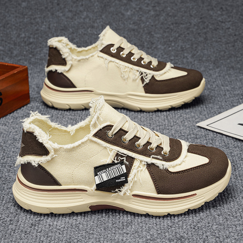 미니멀한 한국 트렌드 남성용 가황화 신발, 통풍이 잘되 - Men Shoes Regular Use 리뷰 및 가격