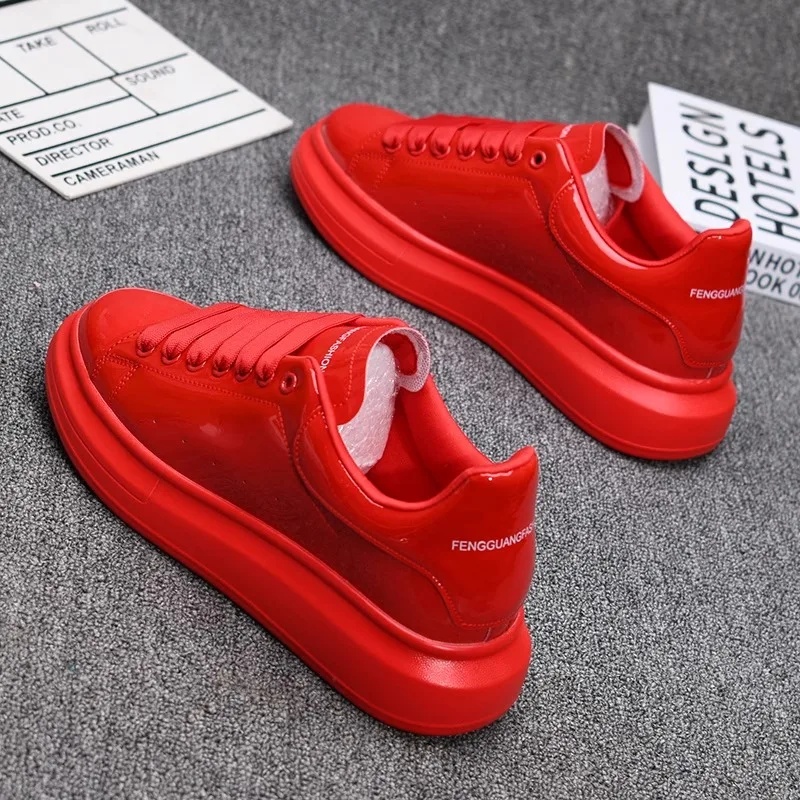 2025년 래커 화이트 캐주얼 남녀공용 에나멜 가죽 스 - Men'S Shoes For Tennis 리뷰 및 가격