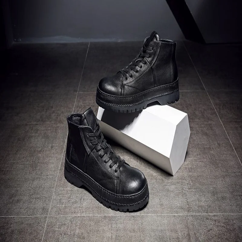 빈티지 영국 남성 앵클 부츠, 수제 캐주얼 비즈니스 가 - Men'S Shoes Brogues 리뷰 및 가격