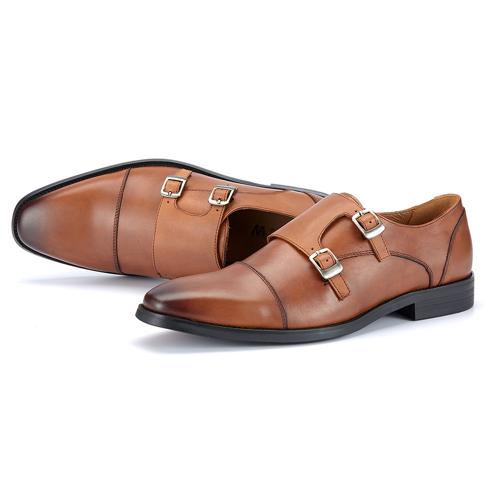 남성용 몽크 스트랩 정장 가죽 슬립온 옥스퍼드 디자이너 - Monk Strap Shoe 리뷰 및 가격