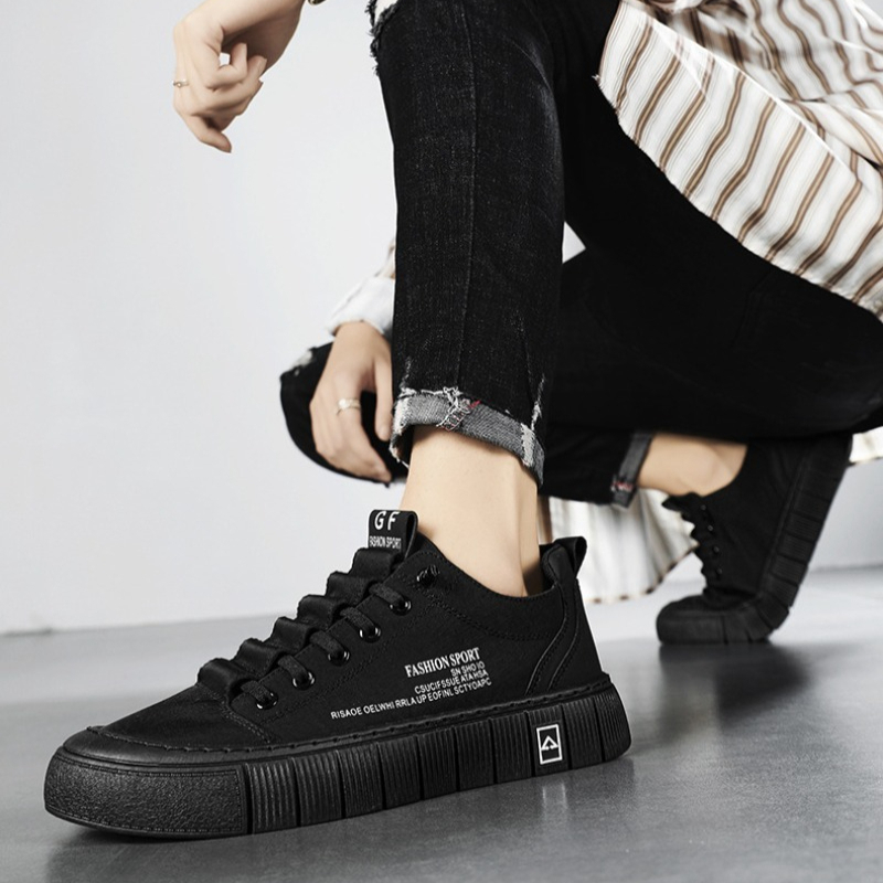 남성용 청키솔 로우탑 캔버스 스니커즈 통기성 메쉬 레이 - Men'S Shoes Low Top 리뷰 및 가격
