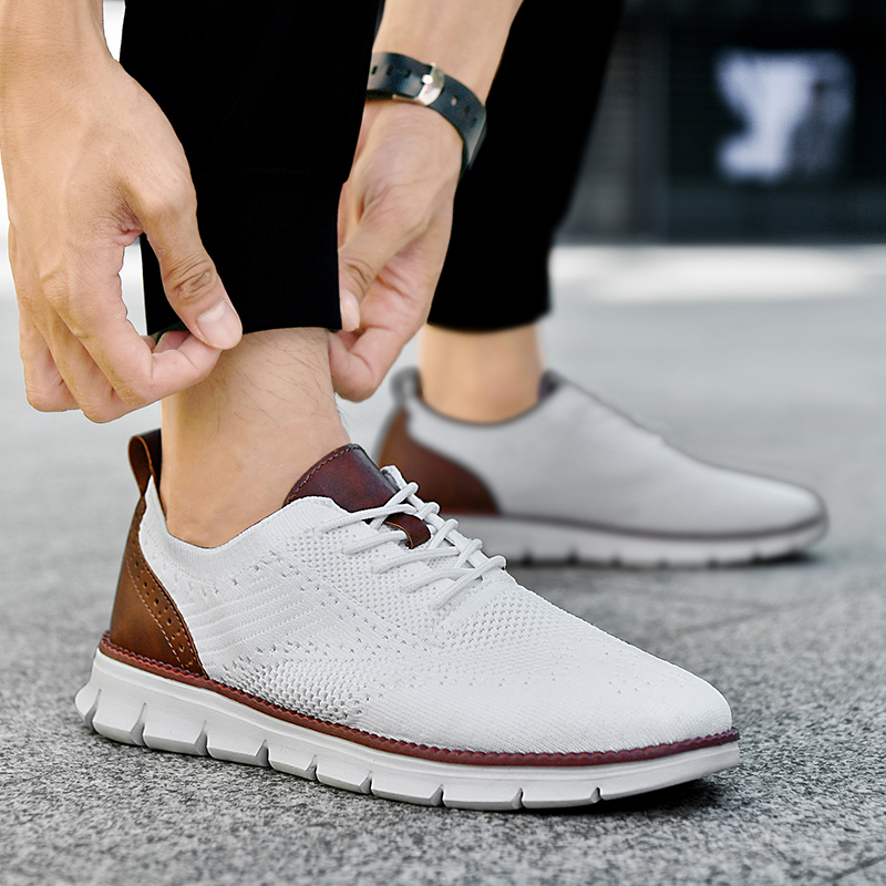남성 캐주얼 신발 클래식 통기성 브로그 플랫 쿠셔닝 컬 - Men'S Shoes Brogues 리뷰 및 가격
