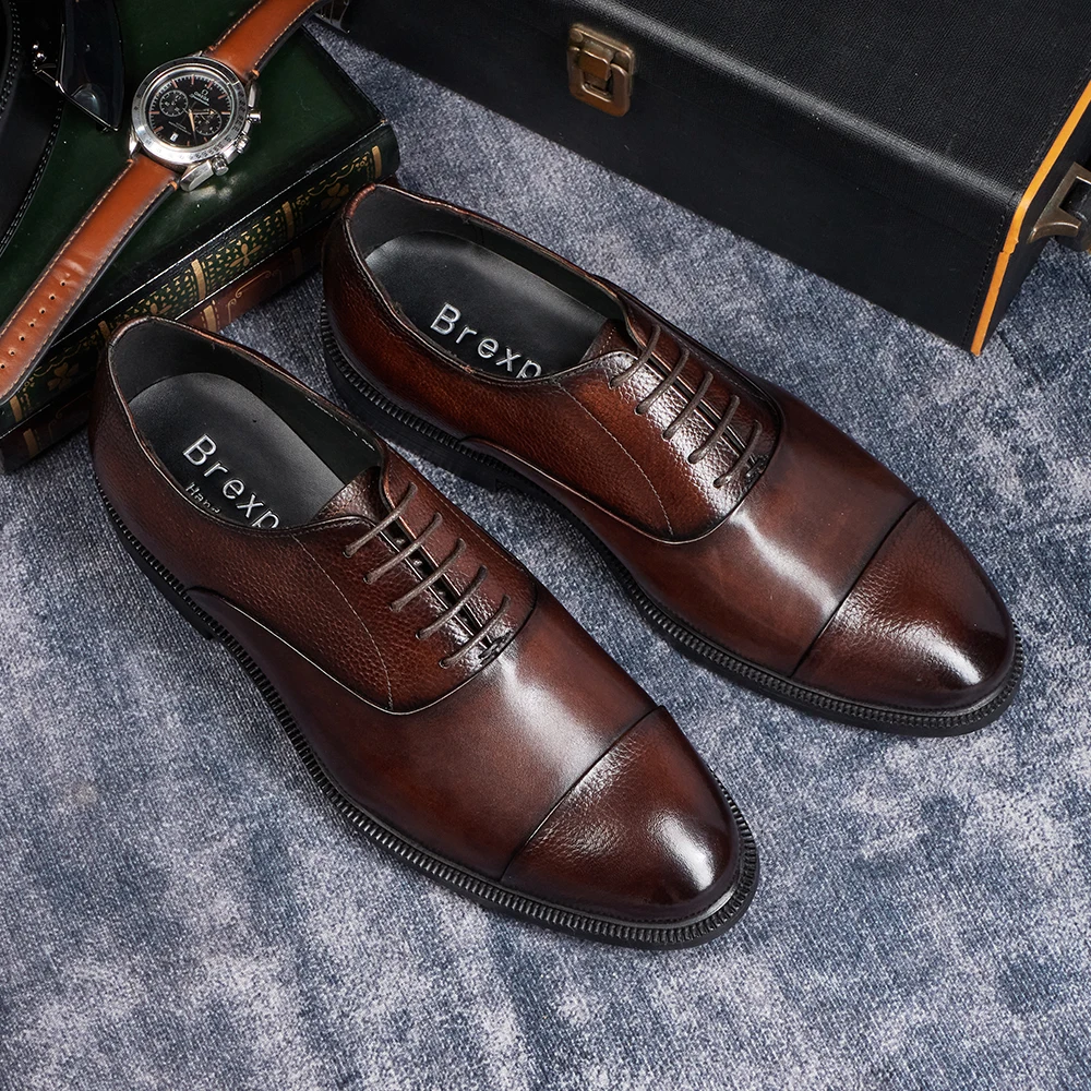 2025 남성 이탈리아 스타일 수제 정품 소가죽 옥스퍼 - Monk Strap Shoe 리뷰 및 가격