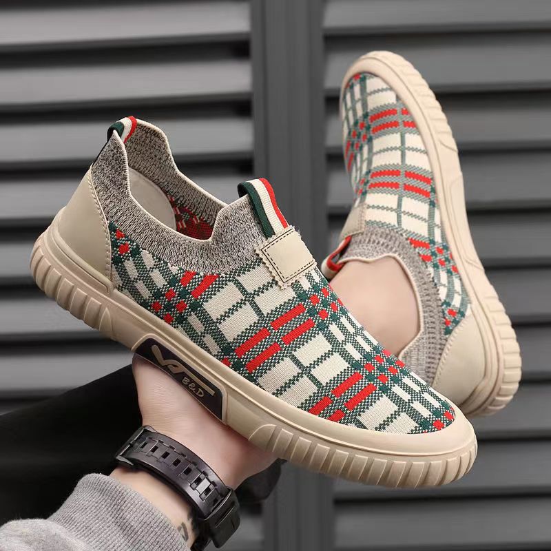 남성 슬립온 양말 신발 통기성 좋은 편안한 에어 메쉬  - Men'S Shoes Low Top 리뷰 및 가격