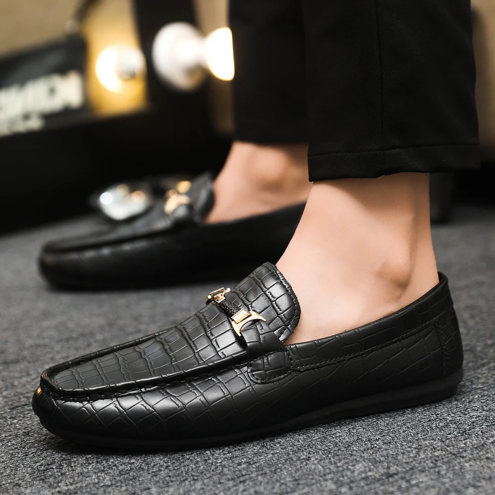 남성용 클래식 소셜 가죽 신발 가죽 로퍼 웨딩 캐주얼  - Men'S Shoes Brogues 리뷰 및 가격