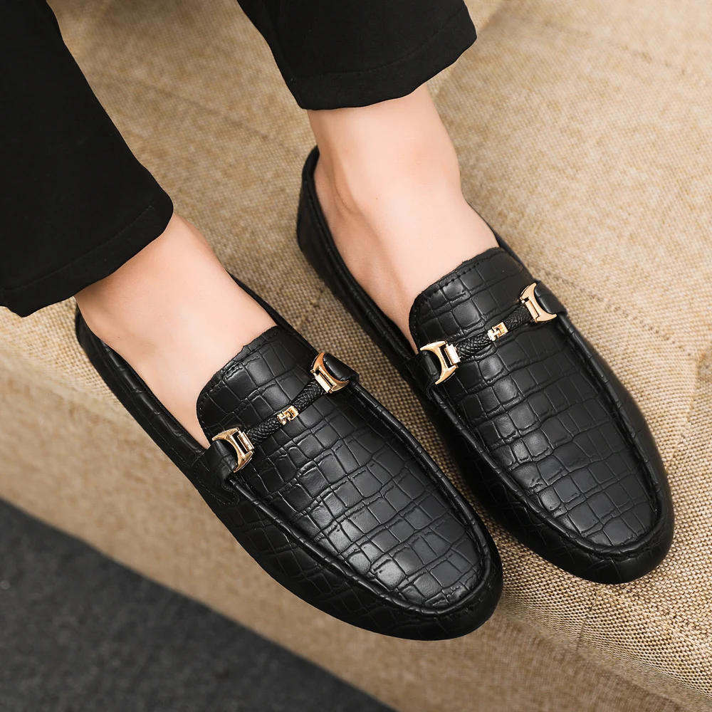 남성용 클래식 소셜 가죽 신발 가죽 로퍼 웨딩 캐주얼  - Men'S Shoes Brogues 리뷰 및 가격