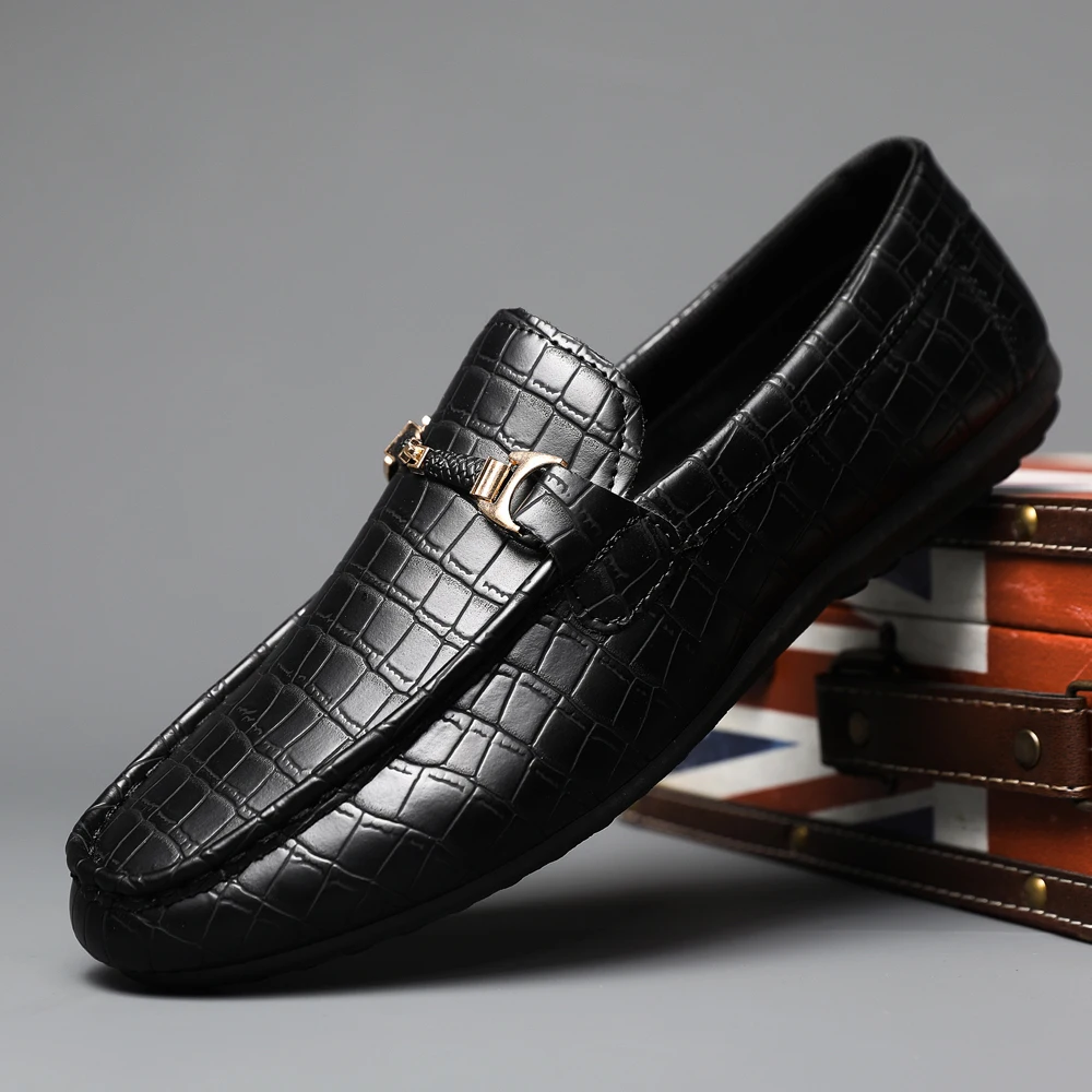 남성용 클래식 소셜 가죽 신발 가죽 로퍼 웨딩 캐주얼  - Men'S Shoes Brogues 리뷰 및 가격