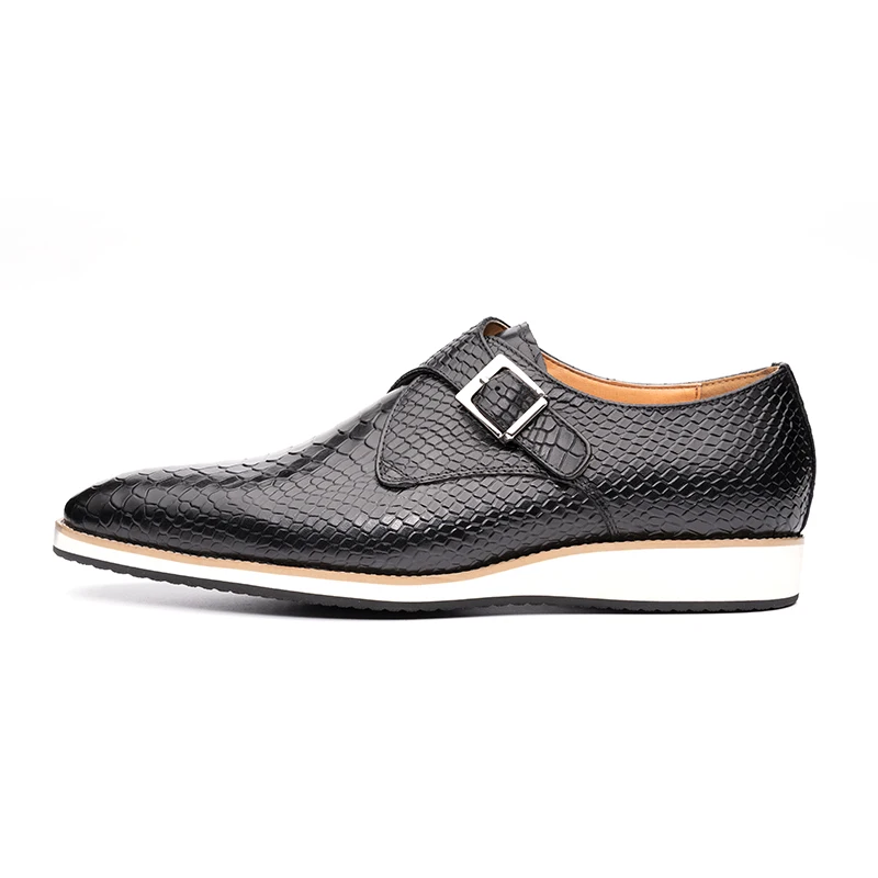 고품질 남성 캐주얼 신발 수제 정품 가죽 통기성 신발  - Monk Strap Shoe 리뷰 및 가격