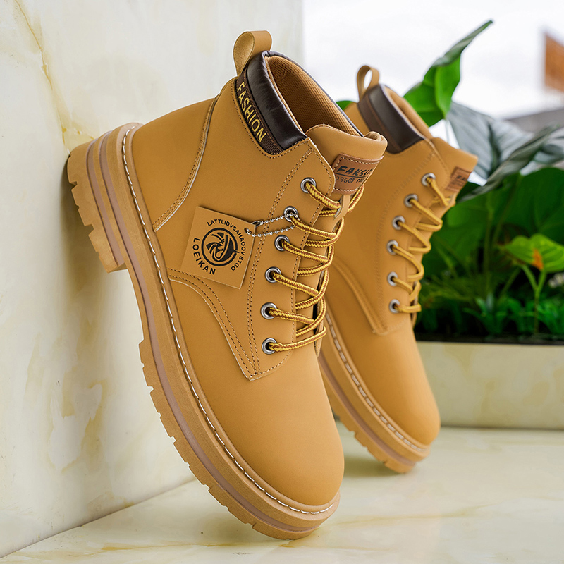 2025 남성용 신상 클래식 미드컷 부츠 - 두꺼운 밑 - Men Shoes Classic 리뷰 및 가격