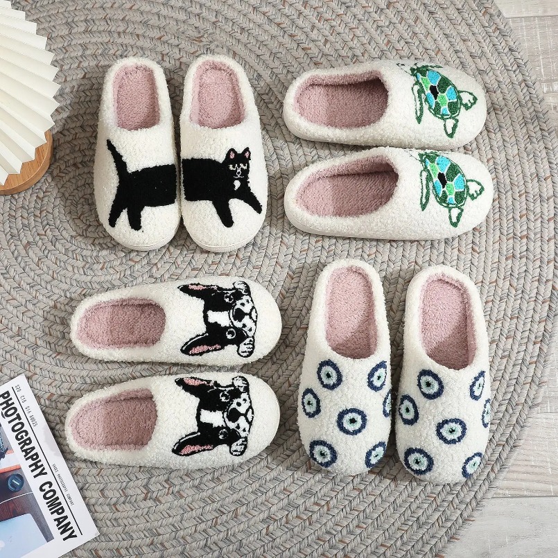 상어 겨울용 따뜻한 슬리퍼 여성용 고양이 발 모양 귀여 - Men'S Shoes With Support 리뷰 및 가격