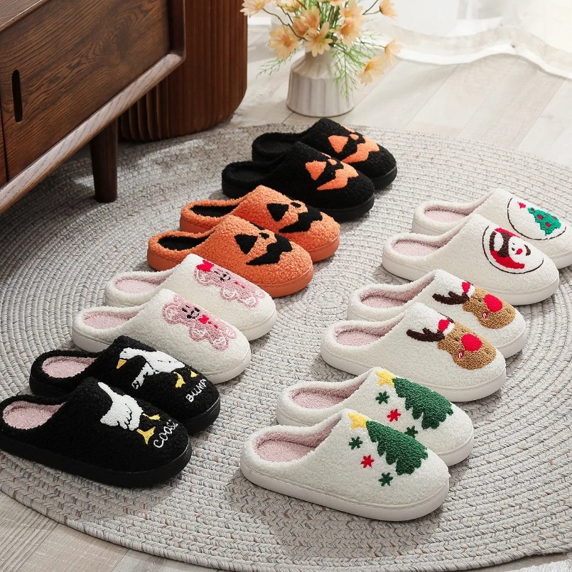 상어 겨울용 따뜻한 슬리퍼 여성용 고양이 발 모양 귀여 - Men'S Shoes With Support 리뷰 및 가격