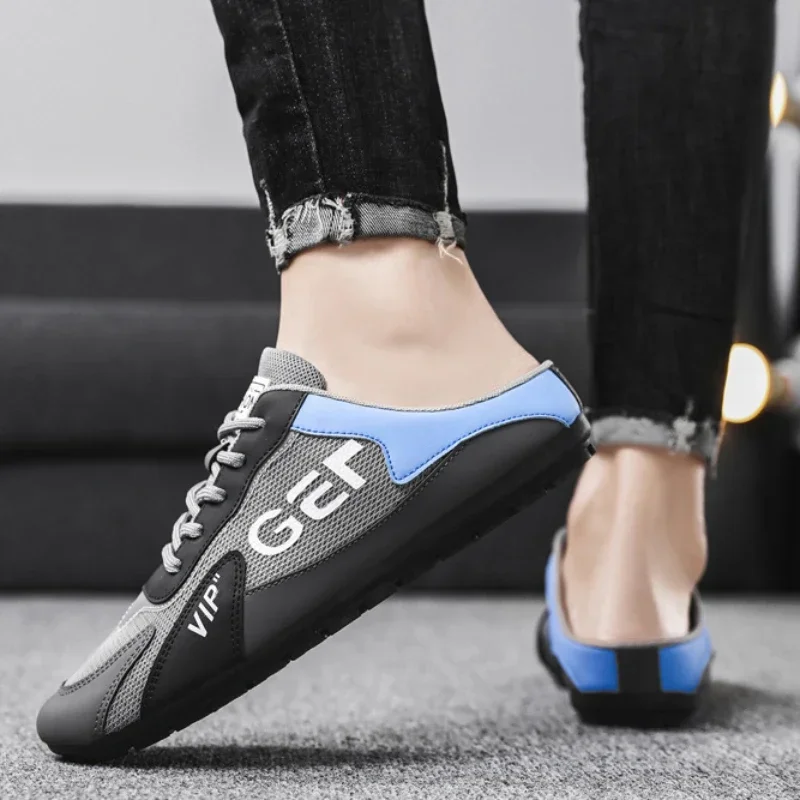남성 슬리퍼 트렌드 바오토우 신발 남성용 여름 통기성  - Men'S Shoes With Support 리뷰 및 가격
