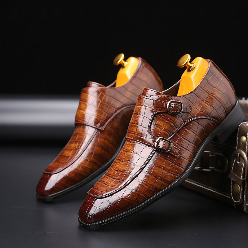 특허 가죽 남성 로퍼 웨딩 파티 드레스 신발, 블랙 그 - Monk Strap Shoe 리뷰 및 가격
