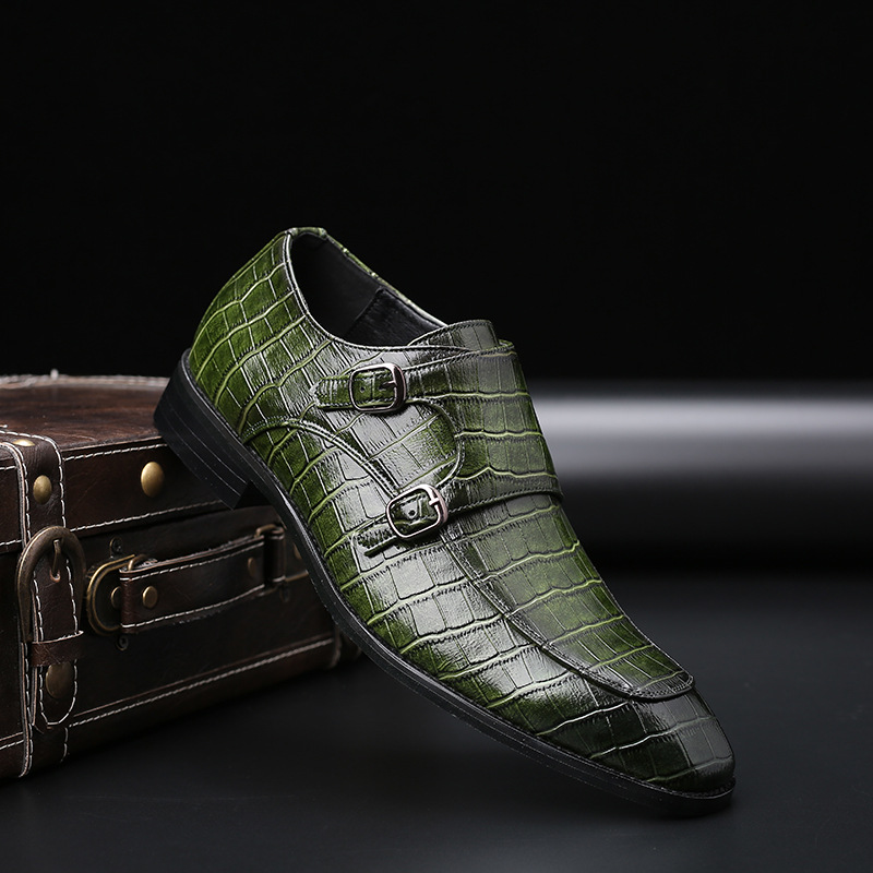특허 가죽 남성 로퍼 웨딩 파티 드레스 신발, 블랙 그 - Monk Strap Shoe 리뷰 및 가격