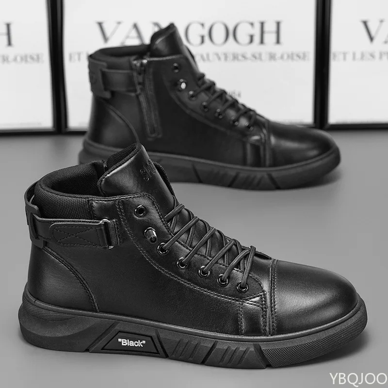 새로운 봄 가을 심플하고 편안한 하이탑 남성 신발 캐주 - Men'S Shoes For Sale 리뷰 및 가격