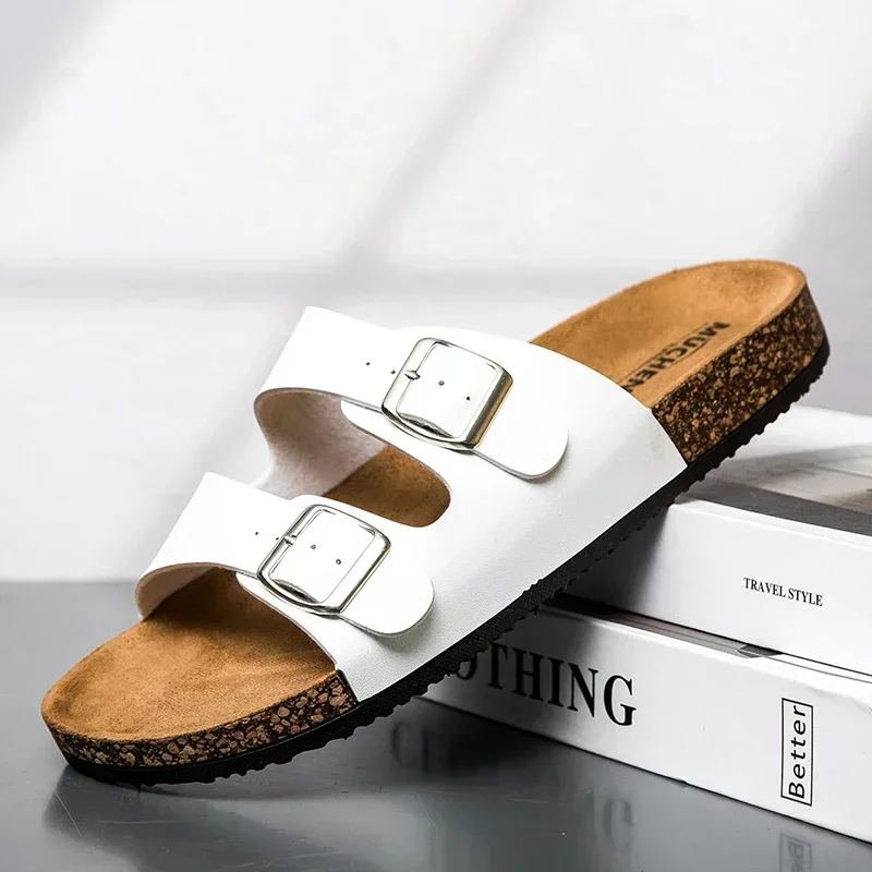 패션 클래식 유니섹스 슬리퍼 편안한 여름 코르크 신발  - Men Shoes Classic 리뷰 및 가격