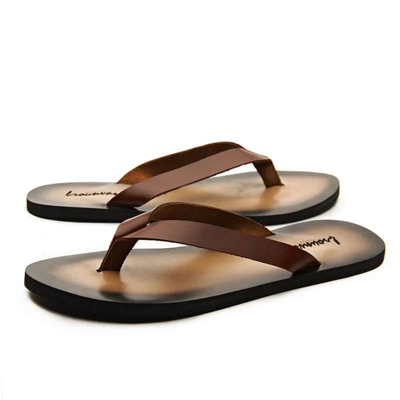 클래식 천연 가죽 남성 슬리퍼 2026 여름 신상 야외 - Men Shoes Classic 리뷰 및 가격