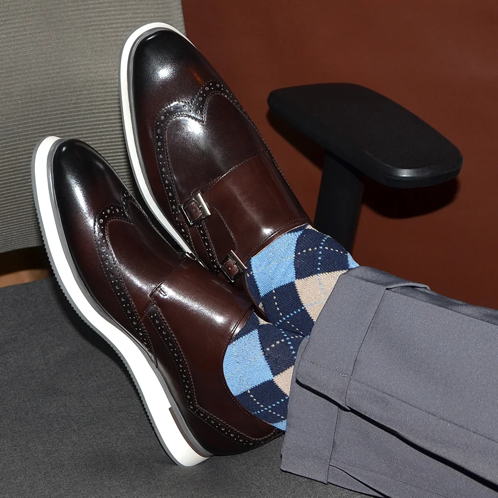 유럽 명품 남성 스니커즈 천연 가죽 몽크 스트랩 더블  - Monk Strap Shoe 리뷰 및 가격