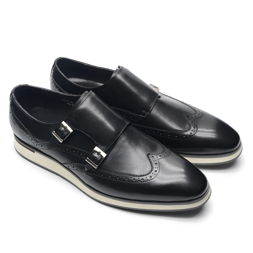 유럽 명품 남성 스니커즈 천연 가죽 몽크 스트랩 더블  - Monk Strap Shoe 리뷰 및 가격