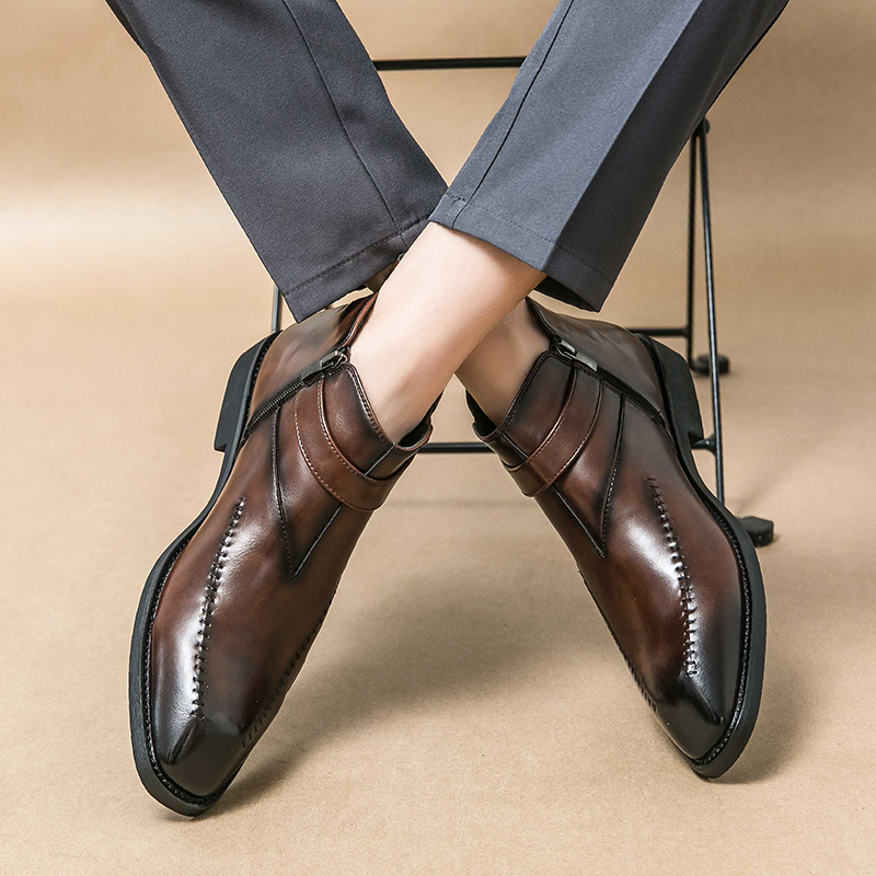 세련되고 부드러우며 편안한 첼시 부츠 브랜드 하이탑 비 - Men'S Shoes Quality Brands 리뷰 및 가격