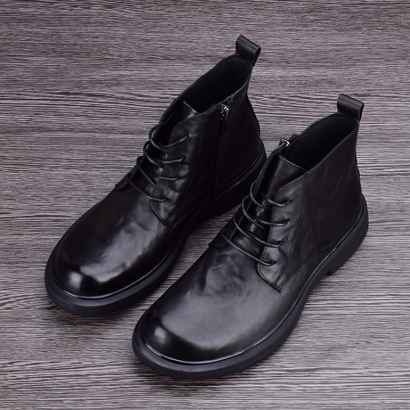 남성용 부츠 앵클 부츠 패션 캐주얼 하이탑 가죽 신발  - Men'S Shoes Low Top 리뷰 및 가격