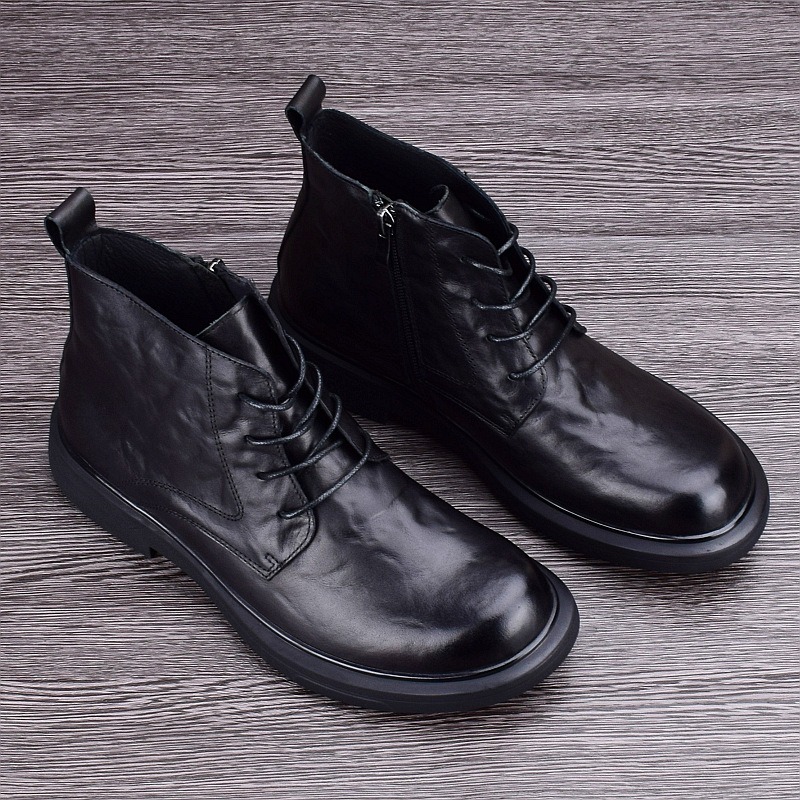 남성용 부츠 앵클 부츠 패션 캐주얼 하이탑 가죽 신발  - Men'S Shoes Low Top 리뷰 및 가격