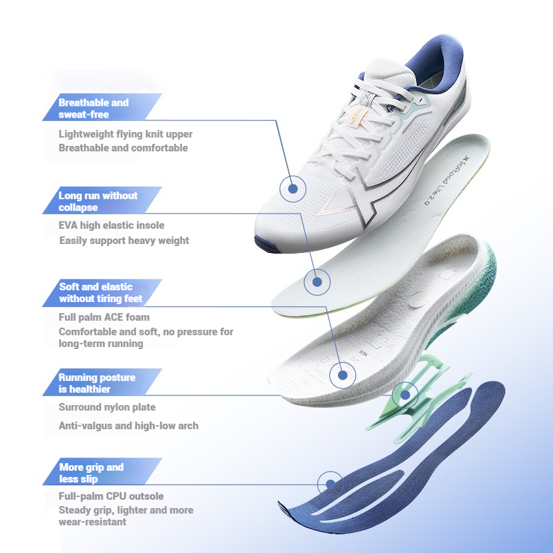 Xtep 2000km Plus 운동화 2025 새로운  - Men'S Xtep Shoes 리뷰 및 가격