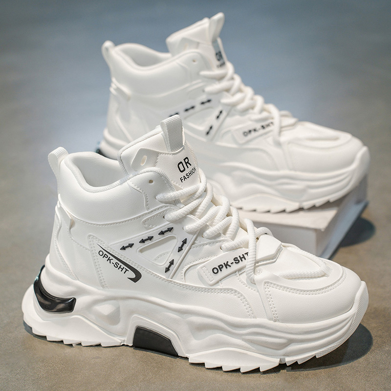하이탑 통기성 미끄럼 방지 남성 신발 2025 가을 핫 - Men'S Shoes For Sale 리뷰 및 가격