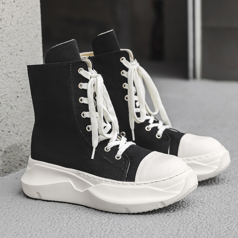 하이탑 여성 스니커즈 고품질 블랙 앵클 부츠 브랜드 남 - Men'S Shoes Quality Brands 리뷰 및 가격