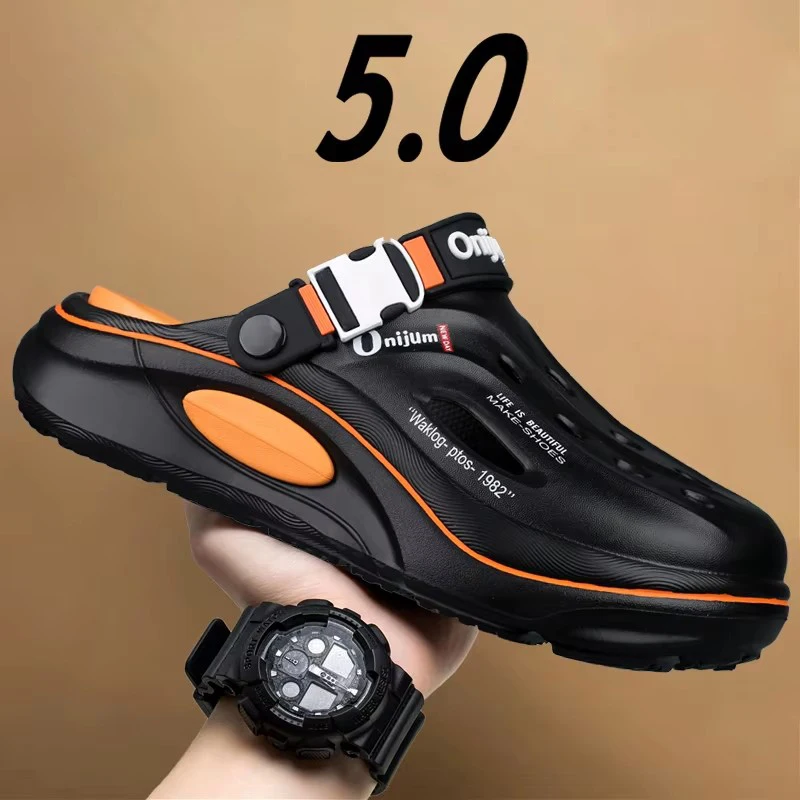 새로운 클래식 여름 클로그 남성 슬리퍼 통기성 정원 신 - Men Shoes Classic 리뷰 및 가격