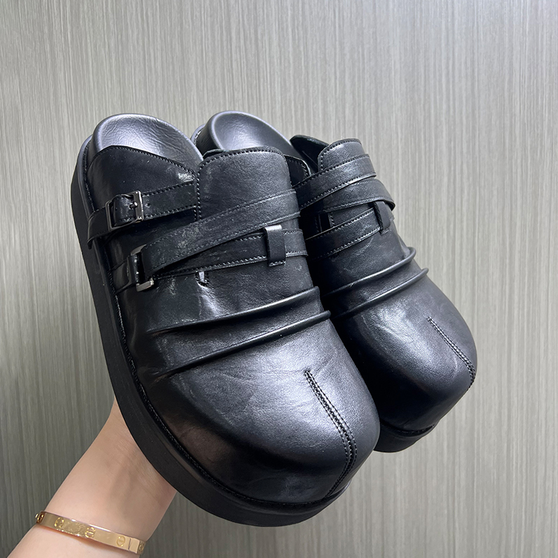 남성 여름 클래식 레트로 접이식 두꺼운 바닥 바오토우  - Men Shoes Classic 리뷰 및 가격