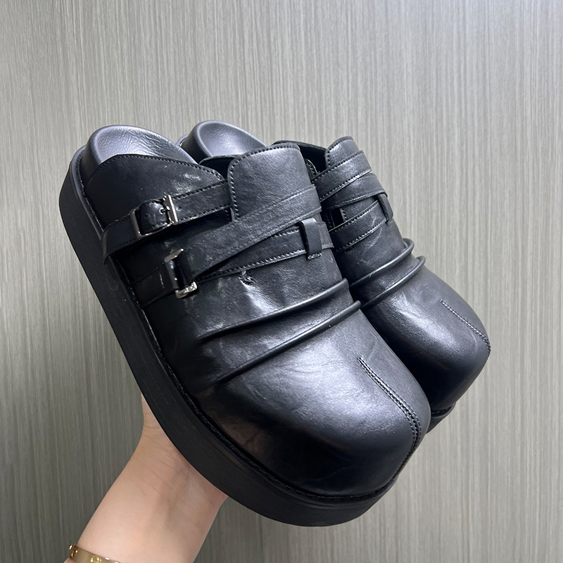 남성 여름 클래식 레트로 접이식 두꺼운 바닥 바오토우  - Men Shoes Classic 리뷰 및 가격
