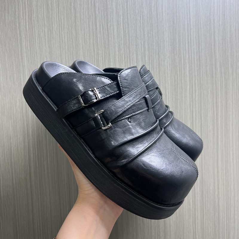 남성 여름 클래식 레트로 접이식 두꺼운 바닥 바오토우  - Men Shoes Classic 리뷰 및 가격