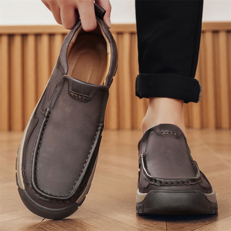 브랜드 남성 신발 고품질 정품 가죽 남성 캐주얼 신발  - Men'S Shoes Quality Brands 리뷰 및 가격